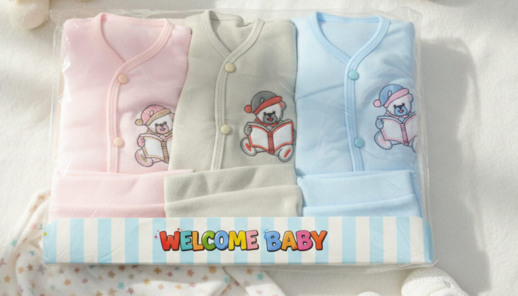 Welcome Baby Fleece Gift Set (3 Pack)