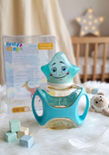⭐ Star Grip Baby Feeder – Turquoise 6oz