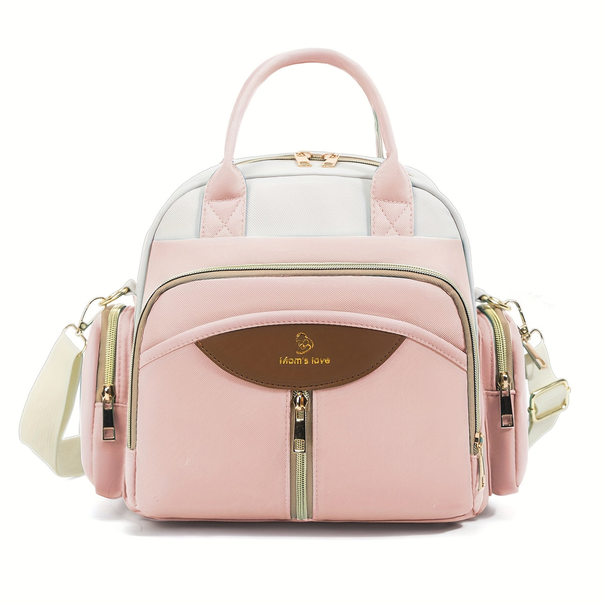 Ultra Luxurious Multi Pocket Mommy Bag Light blue