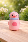 Cute Penguin powder puff - Pink