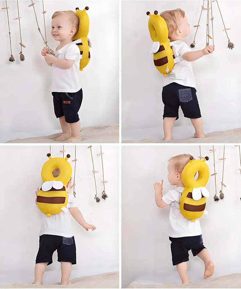 Baby Head & Back Protection Cushion (Yellow)