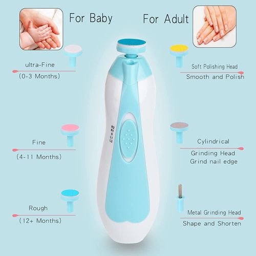 Electric Nail Trimmer (Blue)