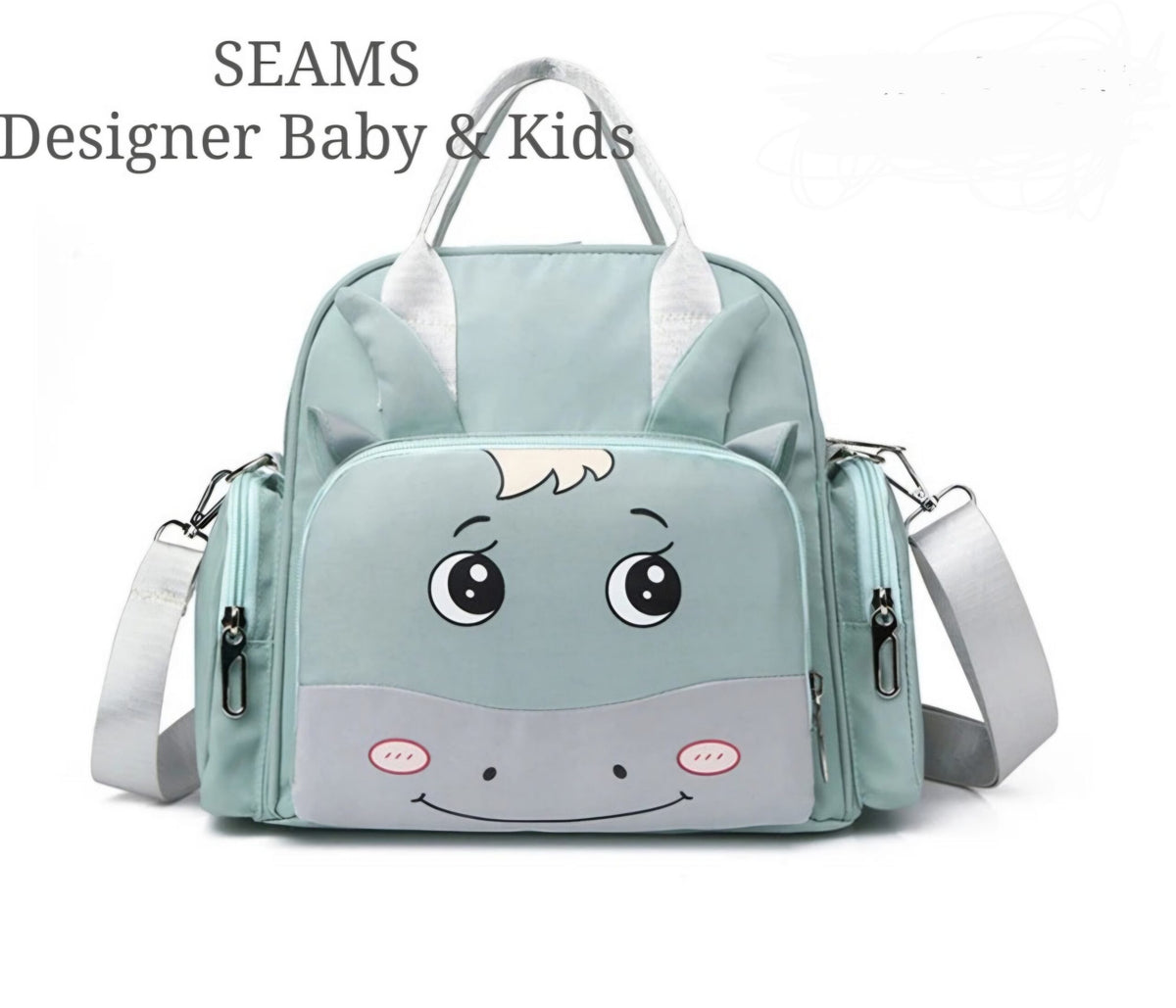 Premium Multi-function Mother Backpack Waterproof Diaper Bag Yellow