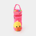 Soft velvet feeder cover - Pink Duck