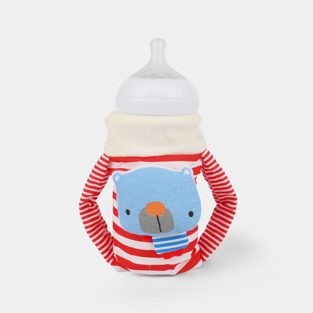 Rattle feeder cover - (dark orange)
