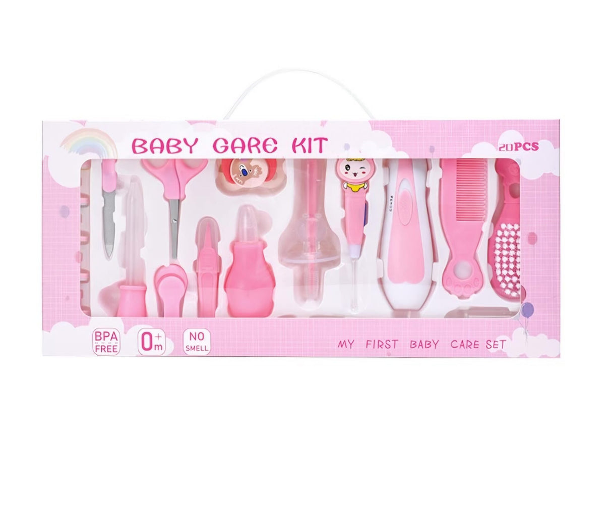 Grooming kit & Health care kit 20pcs (pink)