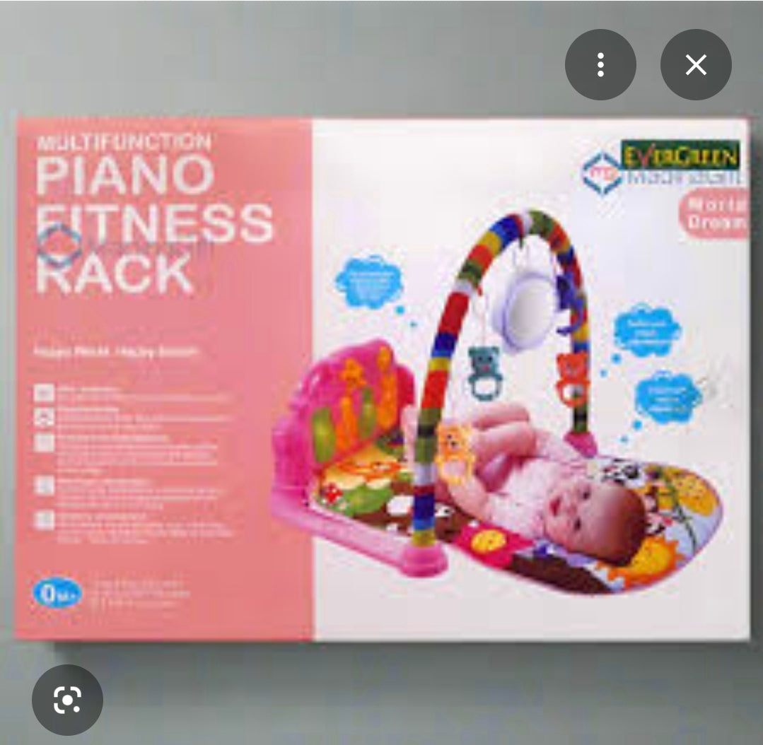 Baby fitness piano gym