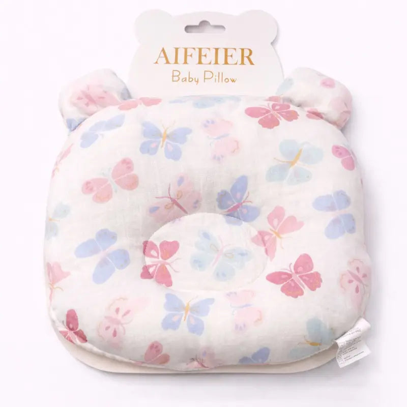 Baby Head Shaping Pillow –  little butterflies