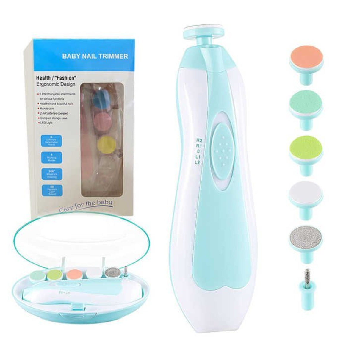 Electric Nail Trimmer (Blue)