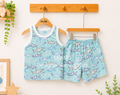 Mini Comfort Printed Sando & Shorts Set