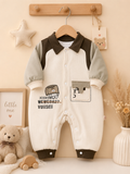 Luxe Bear Winter Romper (12-18 months)