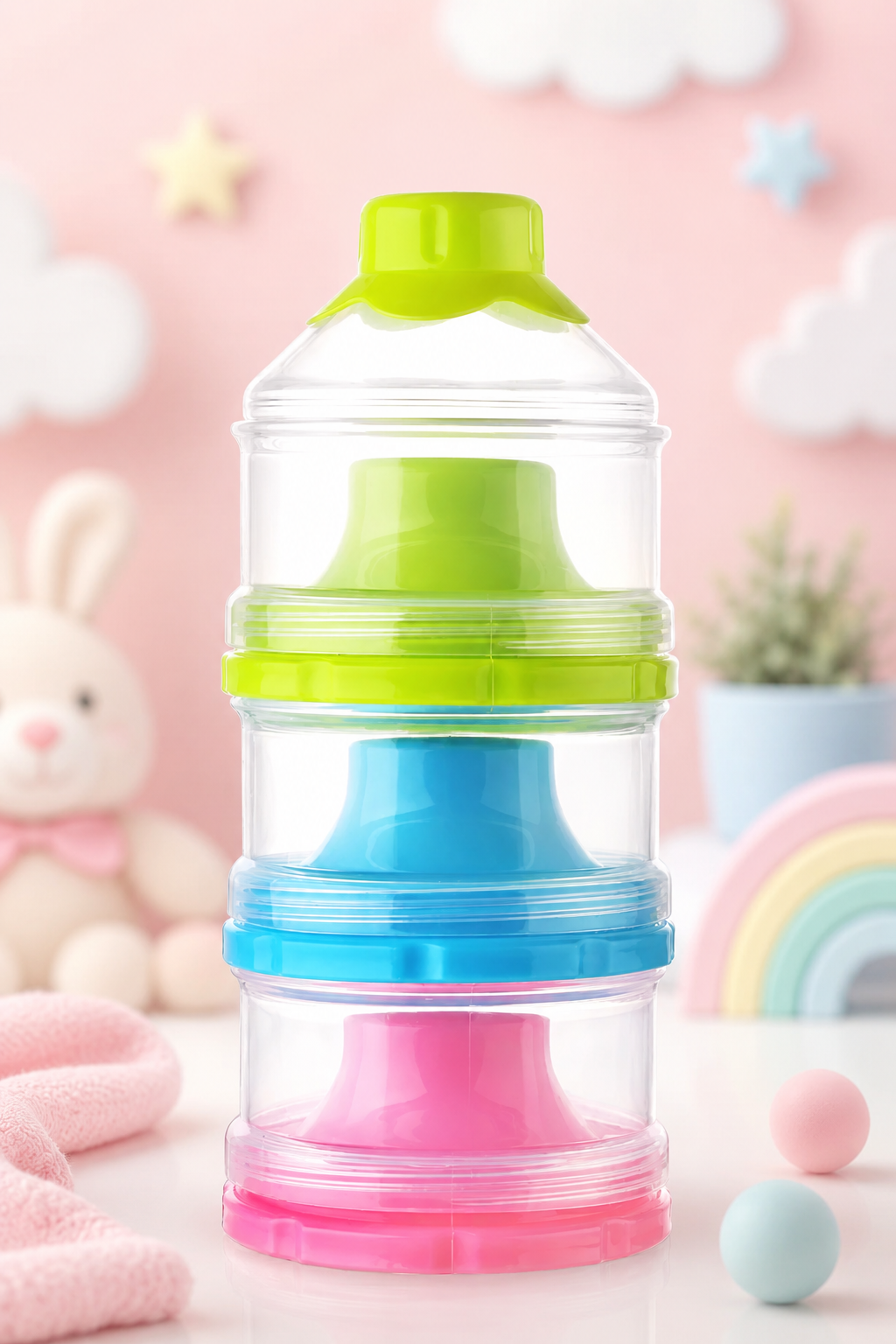 3-Layer Baby Milk & Food Storage Container (Copy)