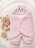 Luxury Baby Sleeping Bag / Swaddle (Pink)