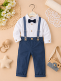 Baby Boys Gentleman white Outfit 2pcs (6-24 months)