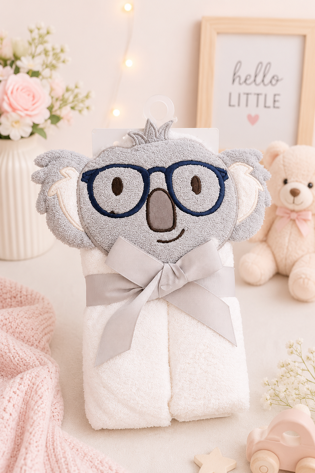Bath Towel Hudson Baby Koala