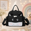 Premium Multi-function Mother Backpack Waterproof Diaper Bag Black