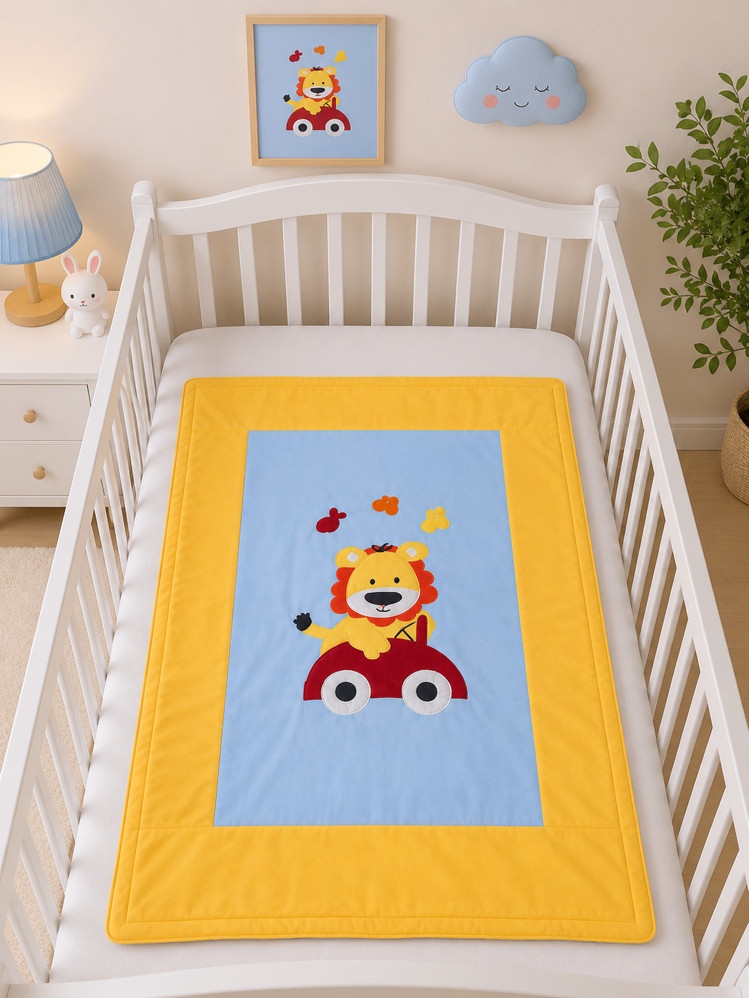 Baby quilt (Lion)