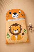 Carrying Nest Velvet orange lion