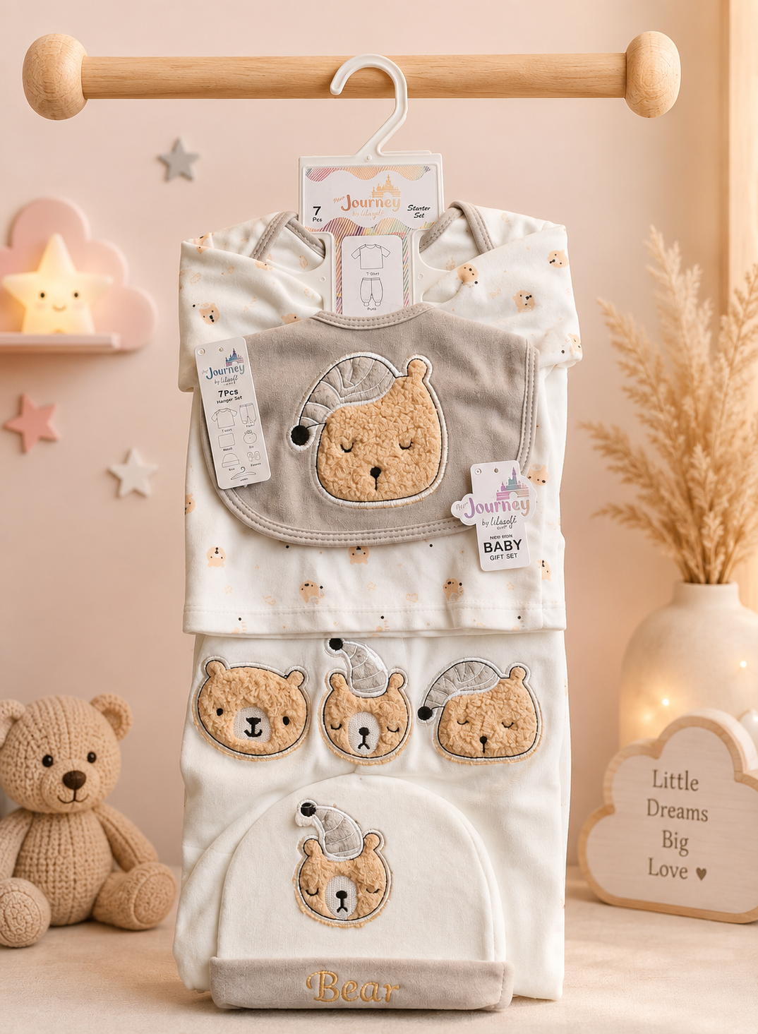 Velvet Bear Starter Set (Brown)
