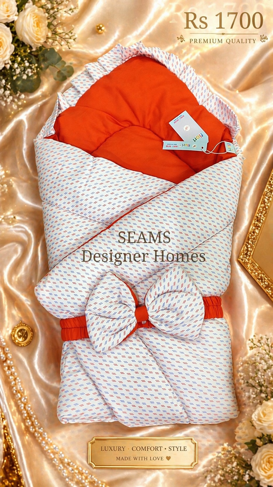Carrying nest/ sleeping bag (Orange)