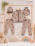 Teddy Bear Premium Newborn 5pcs Gift Set (0-3 months)