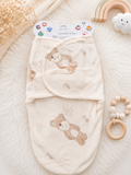 Baby Plush Swaddle Wrap (Teddy)