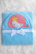 Cotton Doll Wrapping Shawl (Blue)