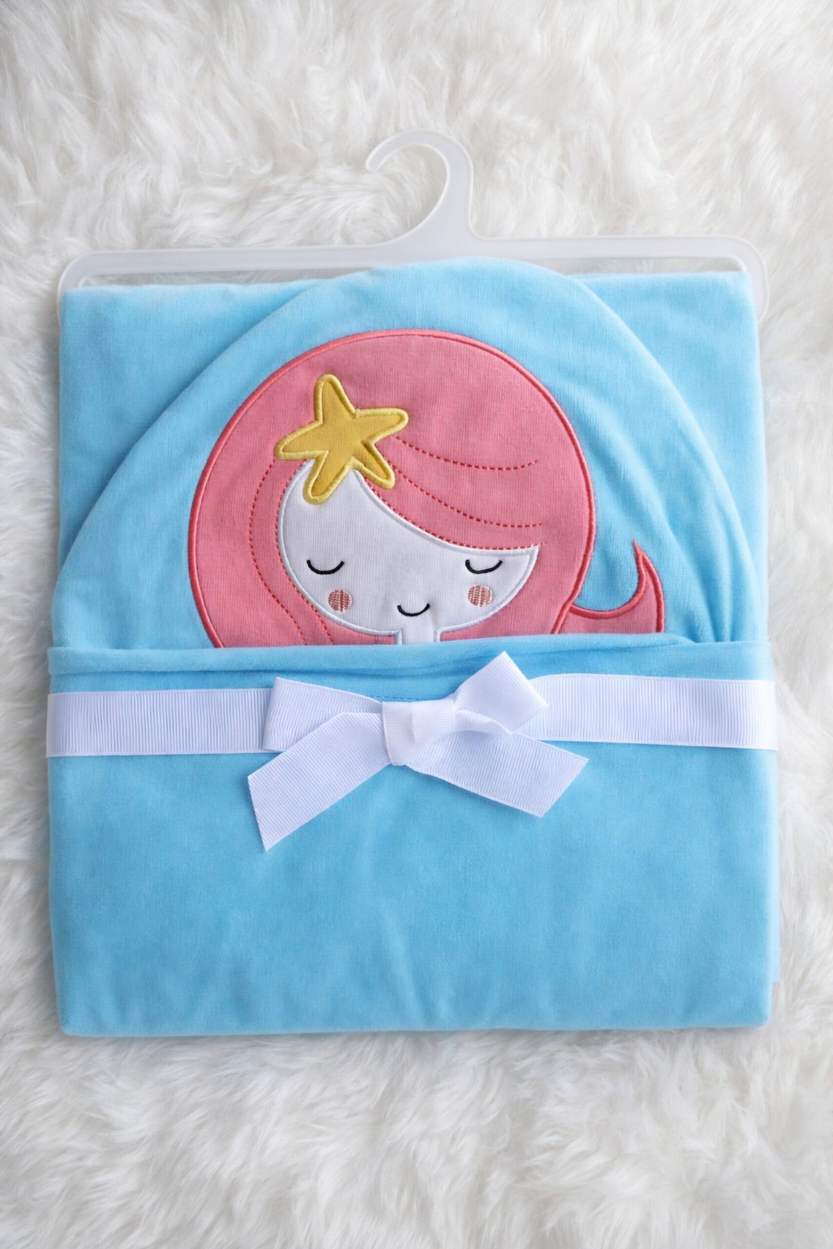 Cotton Doll Wrapping Shawl (Blue)