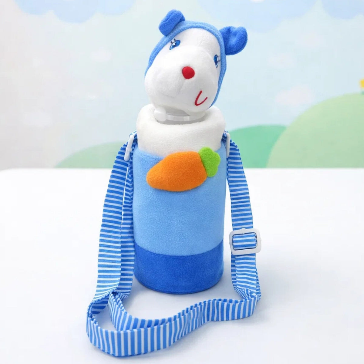Cuddle bunny feeder cover - (blue)