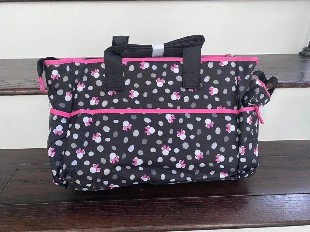 Multi-function Disney polka minnie bag 3pcs set