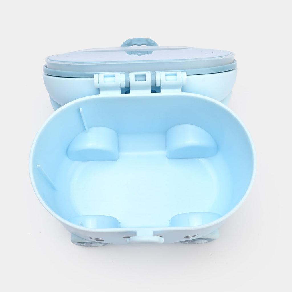 Milk container cat car (blue)