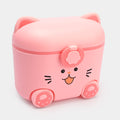 Milk container Cat Car (Pink)